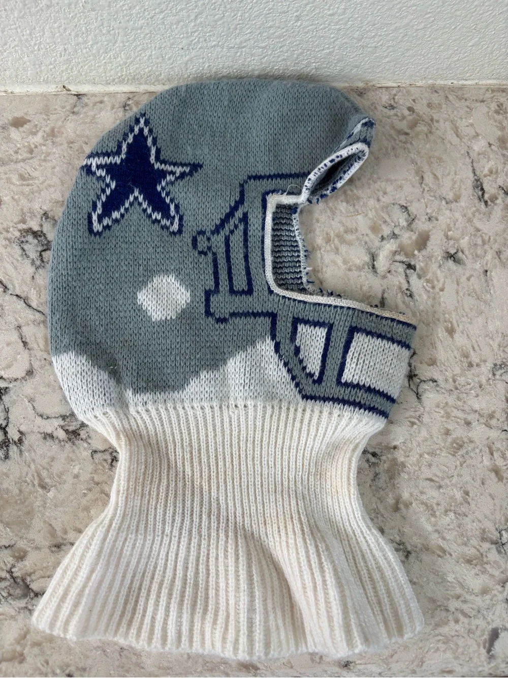 Vintage Kids Dallas Cowboys Face Covering/Hat